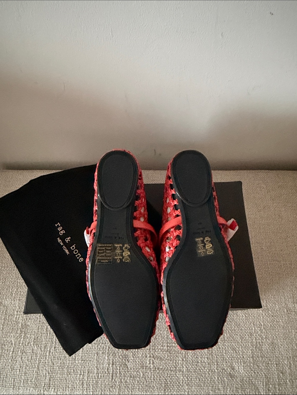 rag & bone Spire Woven Mary Janes - Picture 7 of 7